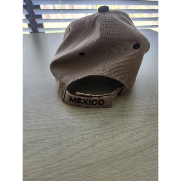 CAP-COZUMEL MEXICO-Tan & Black-Surfing Monkey-Hook & Loop Adjustment - Picture 6 of 7